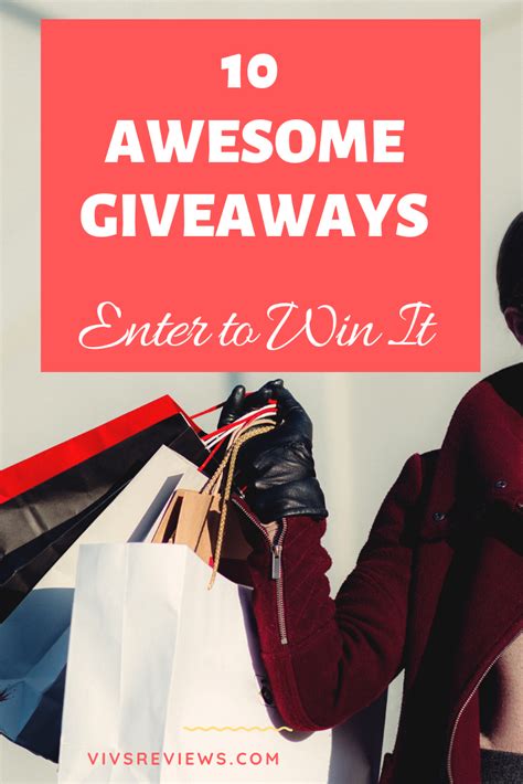 giveaway win enter|New Sweepstakes for You to Enter Right Now.